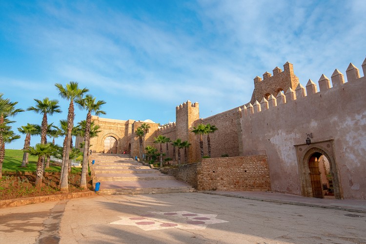 Entree tot de kasba - Rabat - Marokko